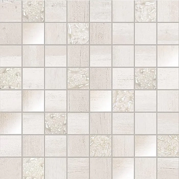 Ibero Sospiro Mosaico White 30x30 / Иберо
 Соспиро
 Мосаико Уайт 30x30 